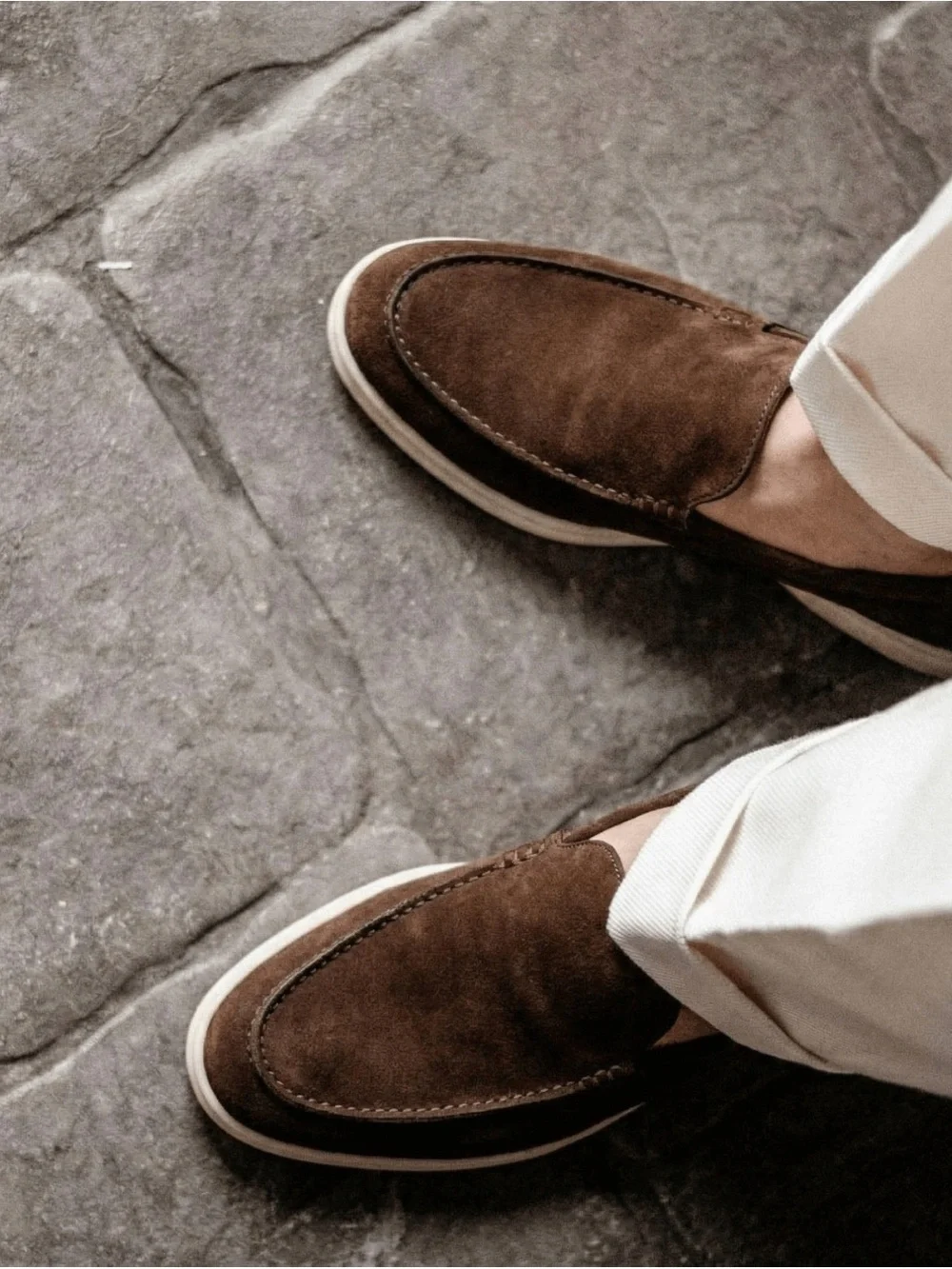 NIB Miramonti Chocolate Loafers